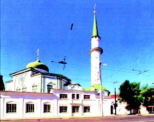 Сенная мечеть - одно из самых красивых казанских зданий прошлого века